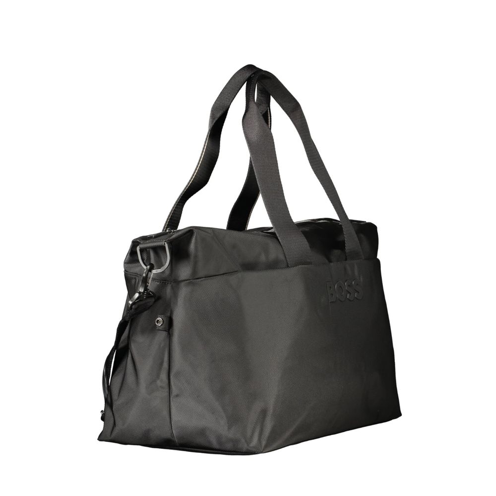 2026 New Arrival Hugo Boss Black Polyurethane Men's Bag