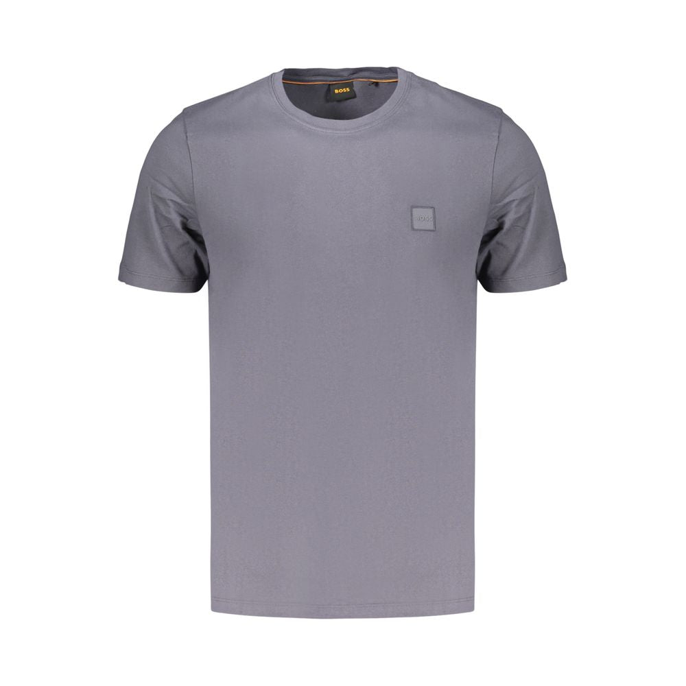 2026 New Arrival Hugo Boss Blue Cotton Men's T-Shirt