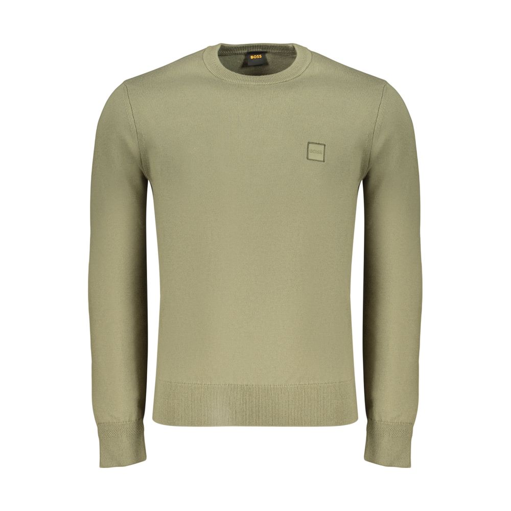 2026 New Arrival Hugo Boss Green Cotton Men's Shirt