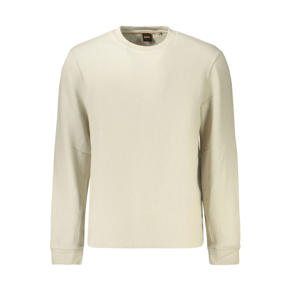 2026 New Arrival Hugo Boss Beige Cotton Men's Shirt
