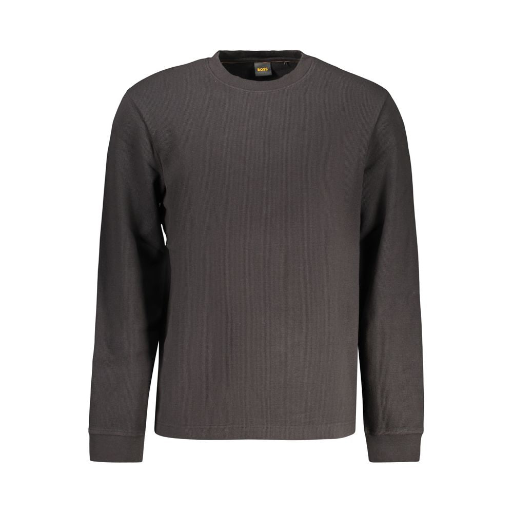 2026 New Arrival Hugo Boss Black Cotton Men's Shirt