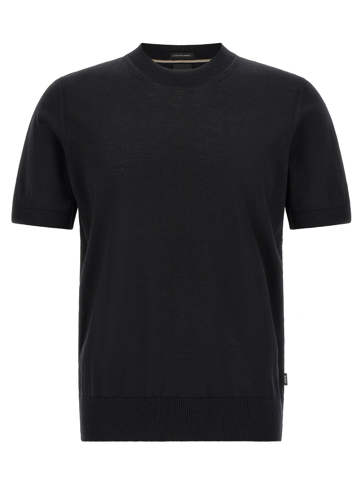 2026 New Arrival Hugo Boss Black Virgin Wool T-Shirt
