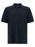 2026 New Arrival Hugo Boss Blue Cotton Polo Shirt