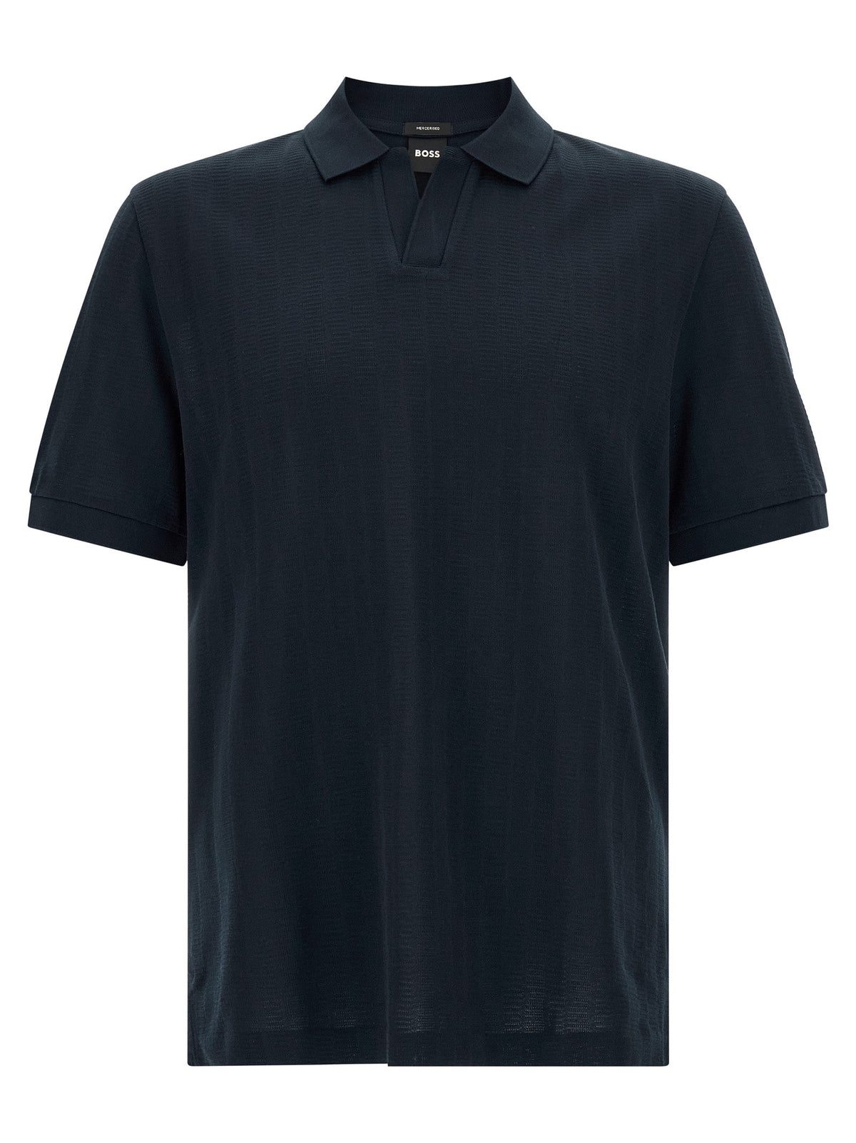 2026 New Arrival Hugo Boss Blue Cotton Polo Shirt