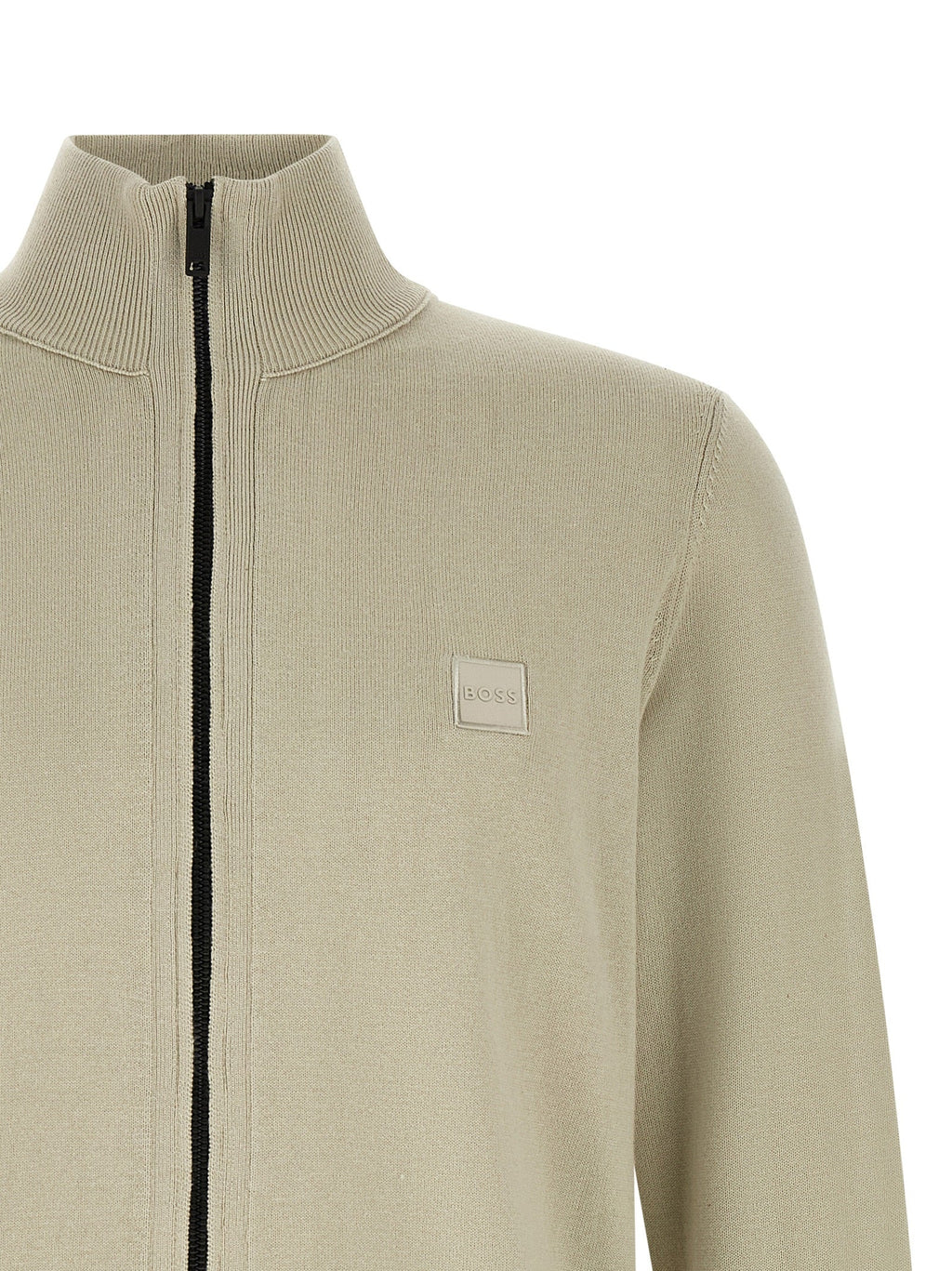 2026 New Arrival Hugo Boss Beige Cotton Cardigan