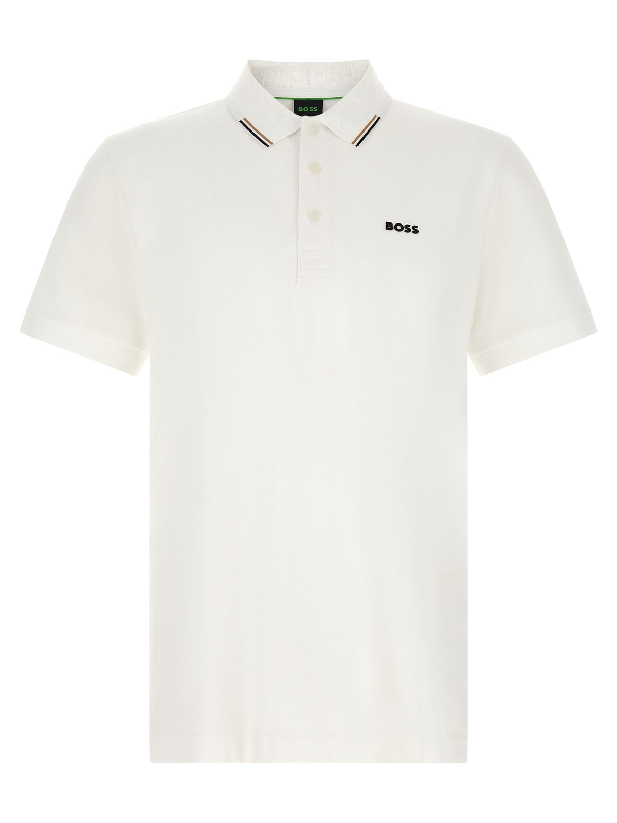 2026 New Arrival Hugo Boss White Cotton Polo Shirt