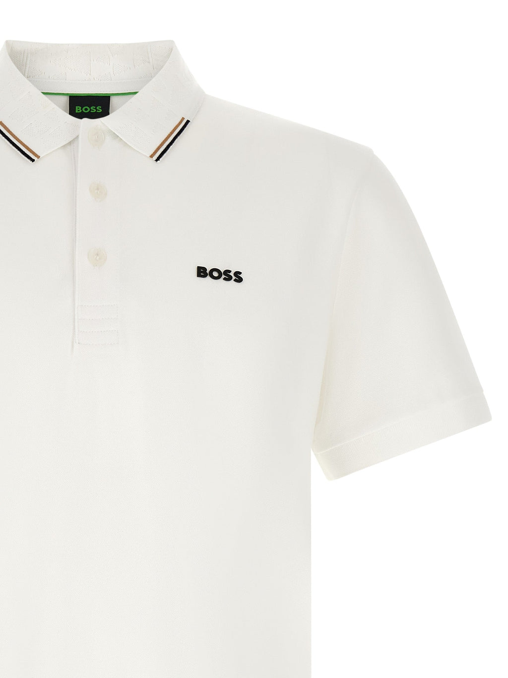 2026 New Arrival Hugo Boss White Cotton Polo Shirt