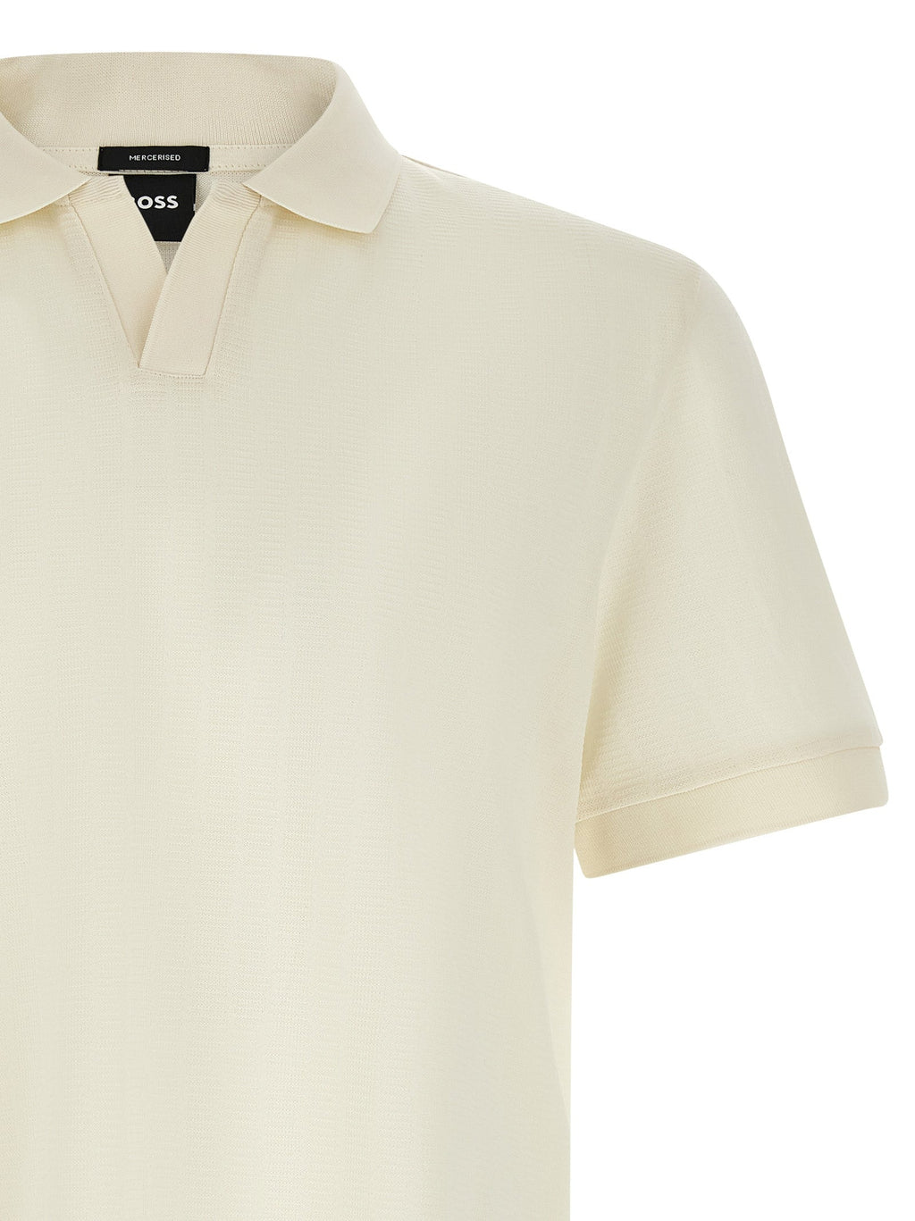 2026 New Arrival Hugo Boss White Cotton Polo Shirt