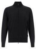 2026 New Arrival Hugo Boss Black Virgin Wool Cardigan
