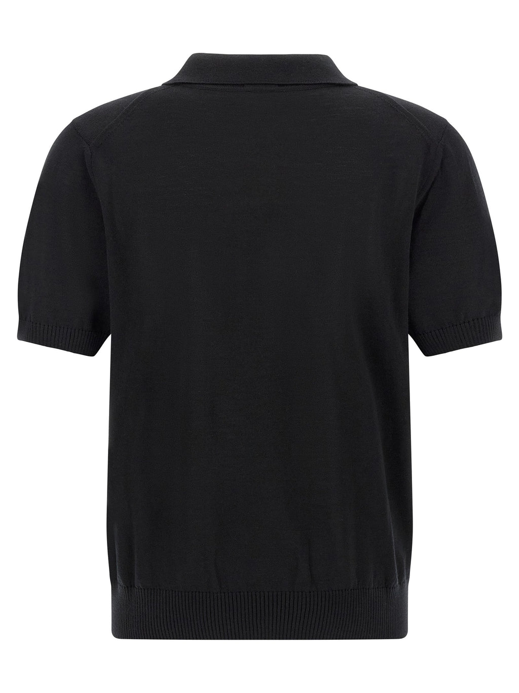 2026 New Arrival Hugo Boss Black Virgin Wool Polo Shirt