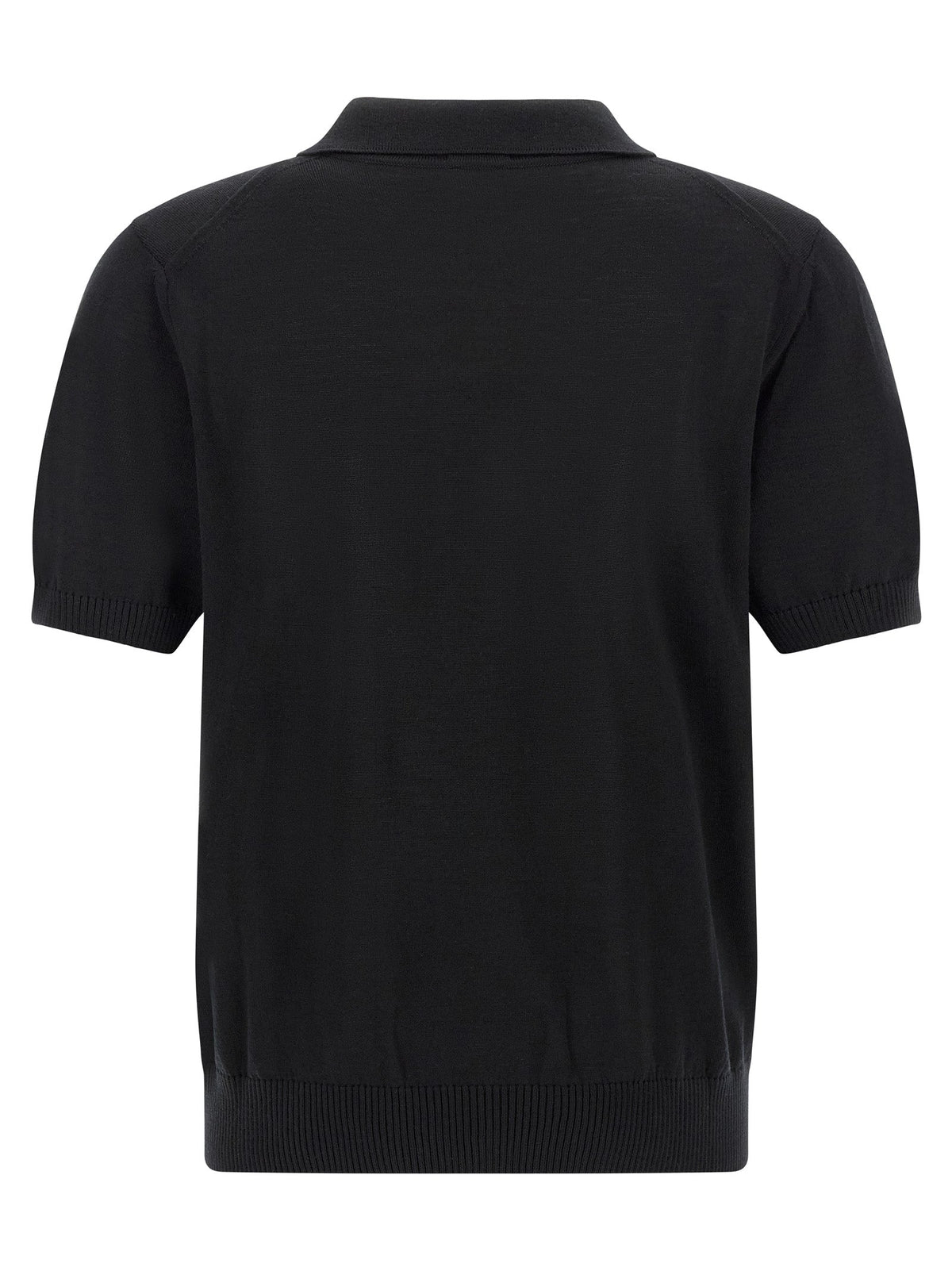 2026 New Arrival Hugo Boss Black Virgin Wool Polo Shirt