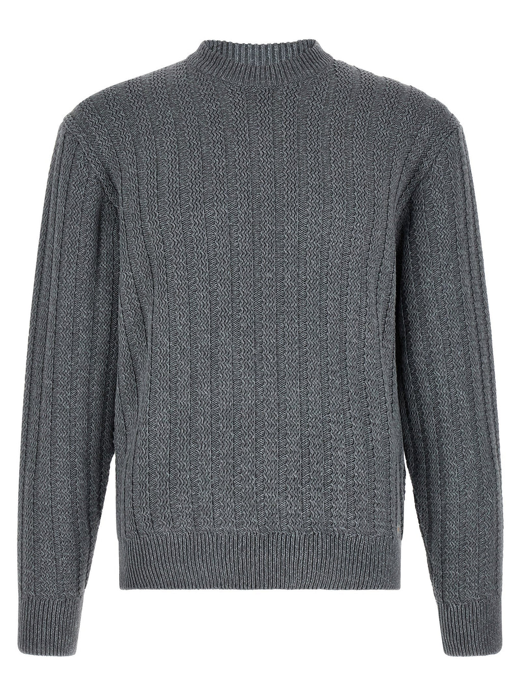 2026 New Arrival Hugo Boss Gray Cotton Cardigan