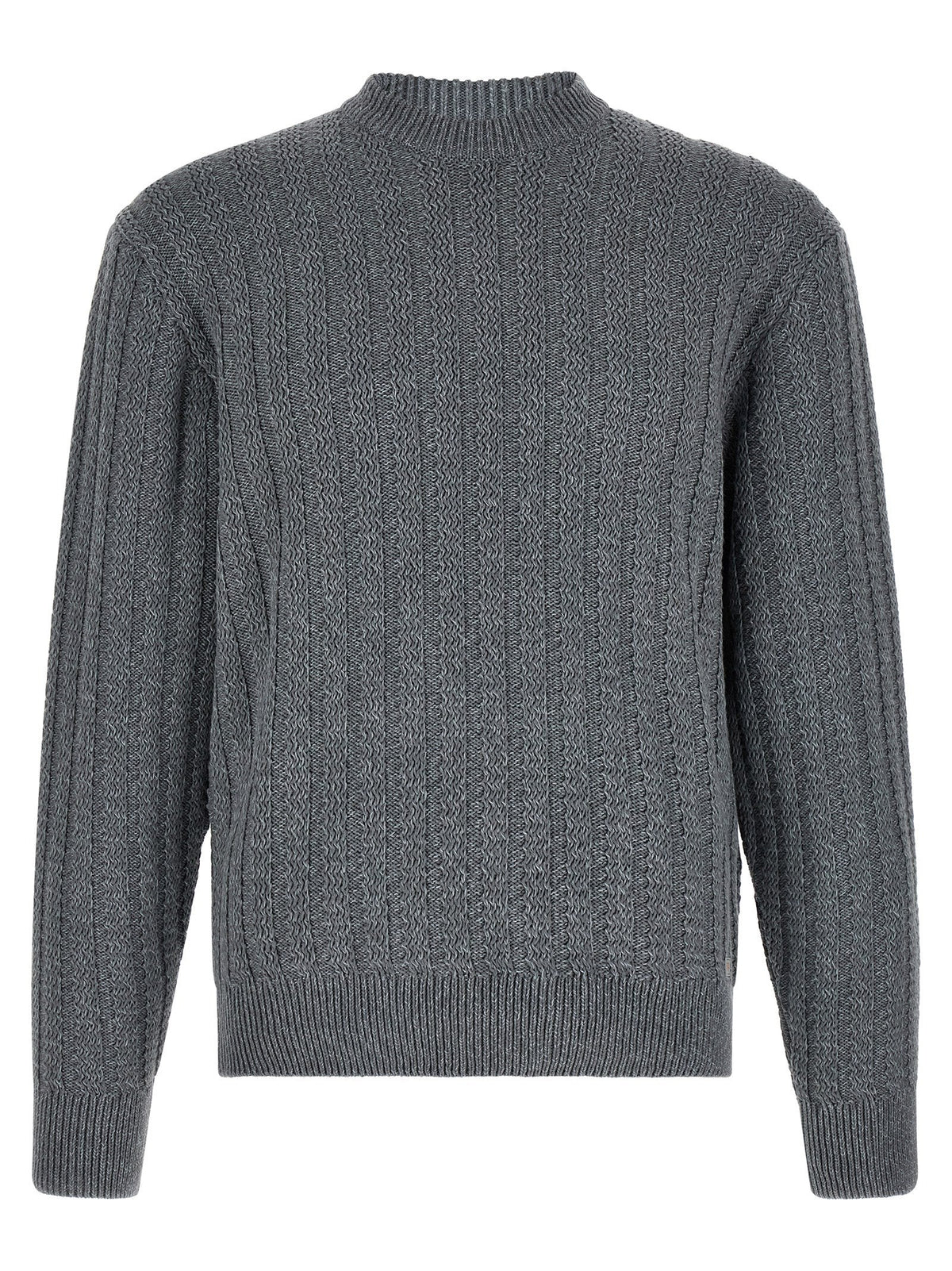 2026 New Arrival Hugo Boss Gray Cotton Cardigan