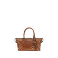 2026 New Arrival Miu Miu Brown Calf Leather Bos Taurus Handbag