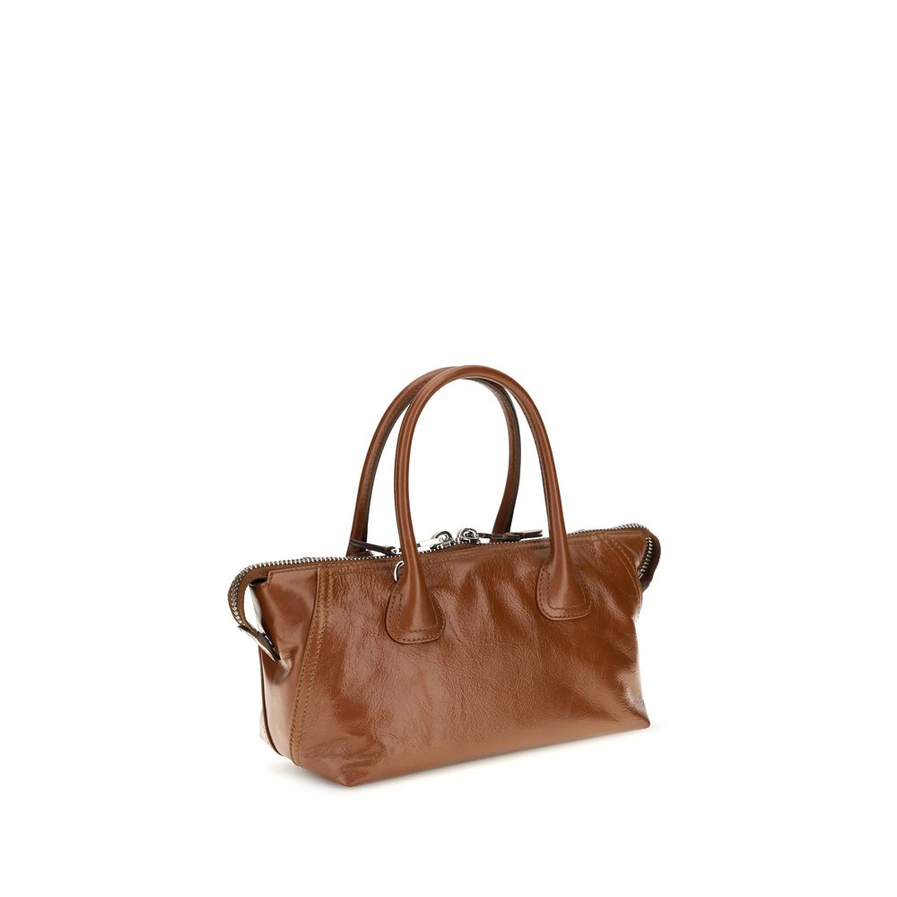 2026 New Arrival Miu Miu Brown Calf Leather Bos Taurus Handbag