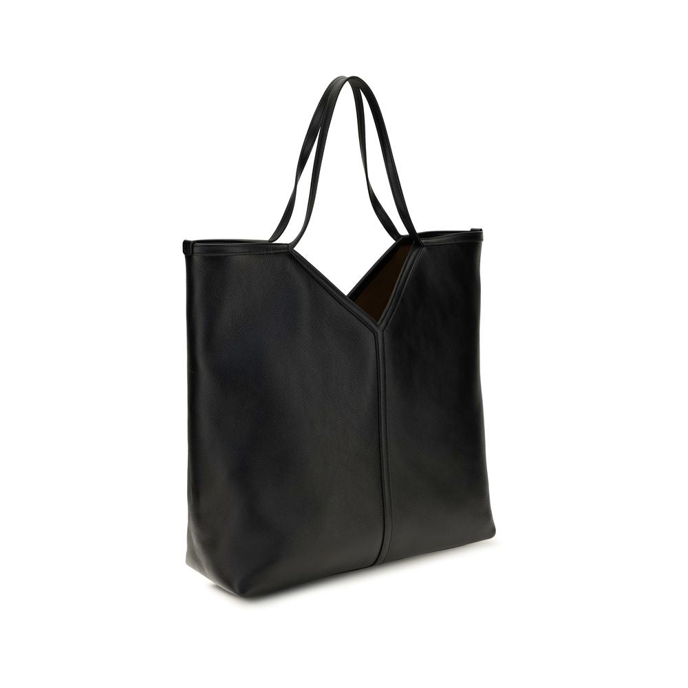 2026 New Arrival Saint Laurent Black Calf Leather Bos Taurus Shoulder Bag