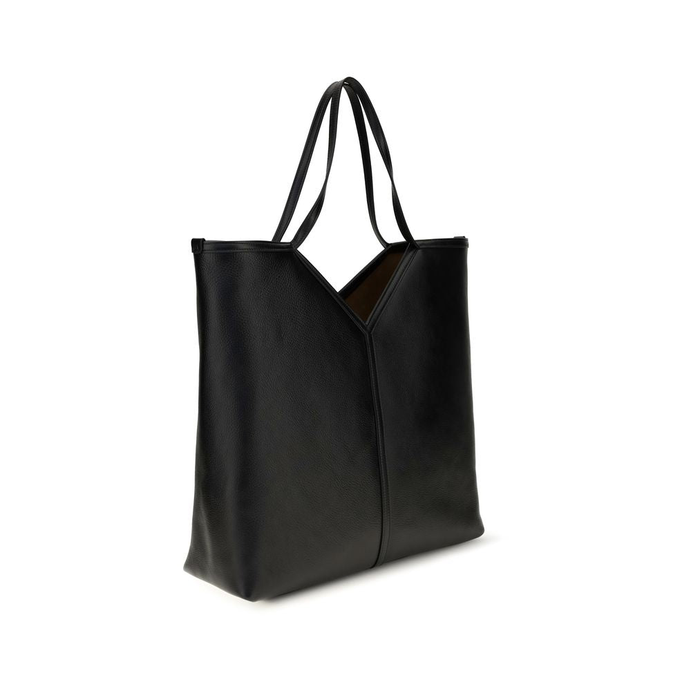 2026 New Arrival Saint Laurent Black Calf Leather Bos Taurus Shoulder Bag
