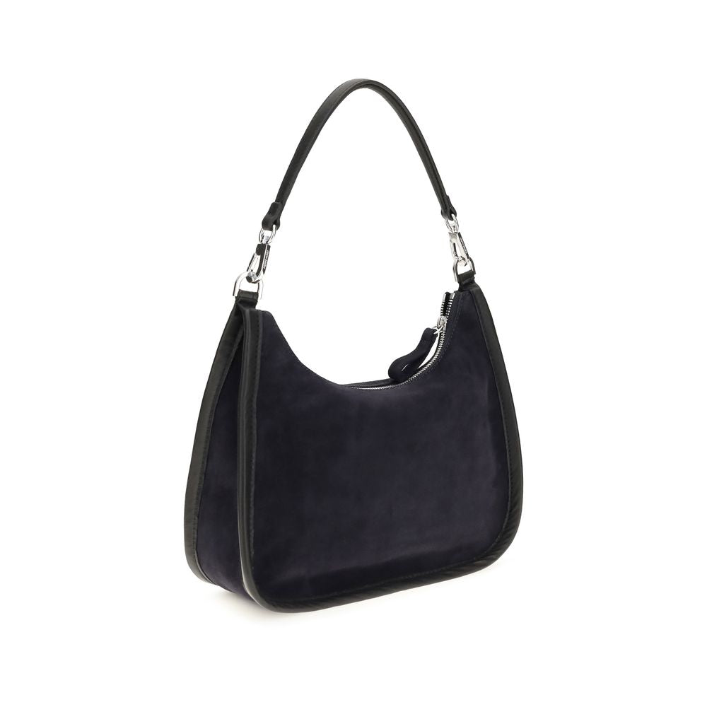 2026 New Arrival Pierre Hardy Black Calf Leather Bos Taurus Shoulder Bag