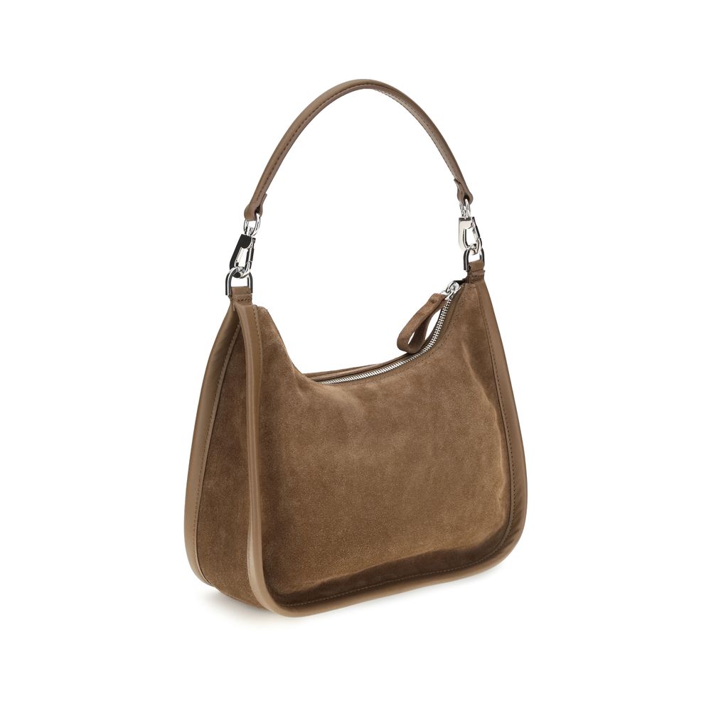2026 New Arrival Pierre Hardy Beige Calf Leather Bos Taurus Shoulder Bag