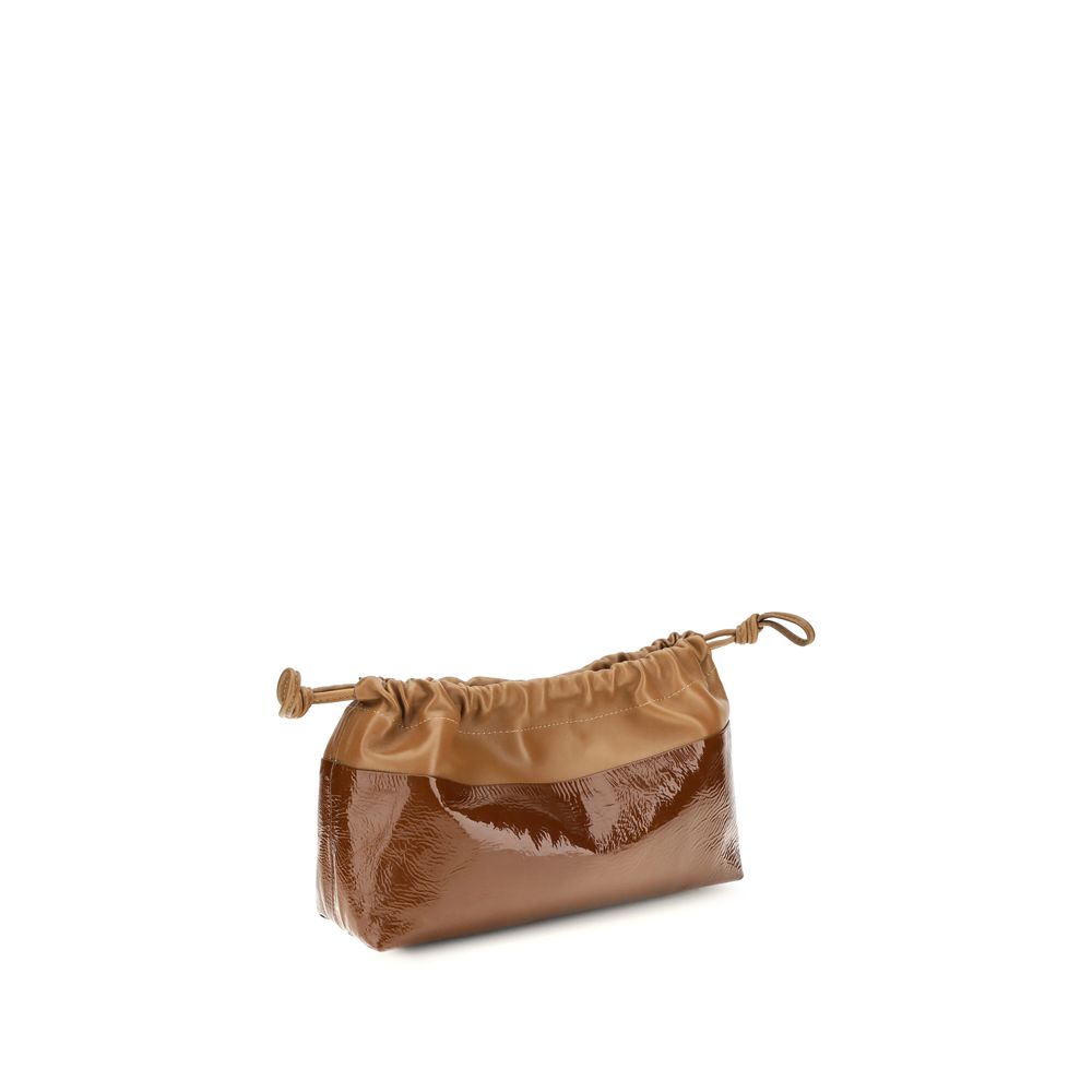 2026 New Arrival Pierre Hardy Bicolor Calf Leather Bos Taurus Shoulder Bag