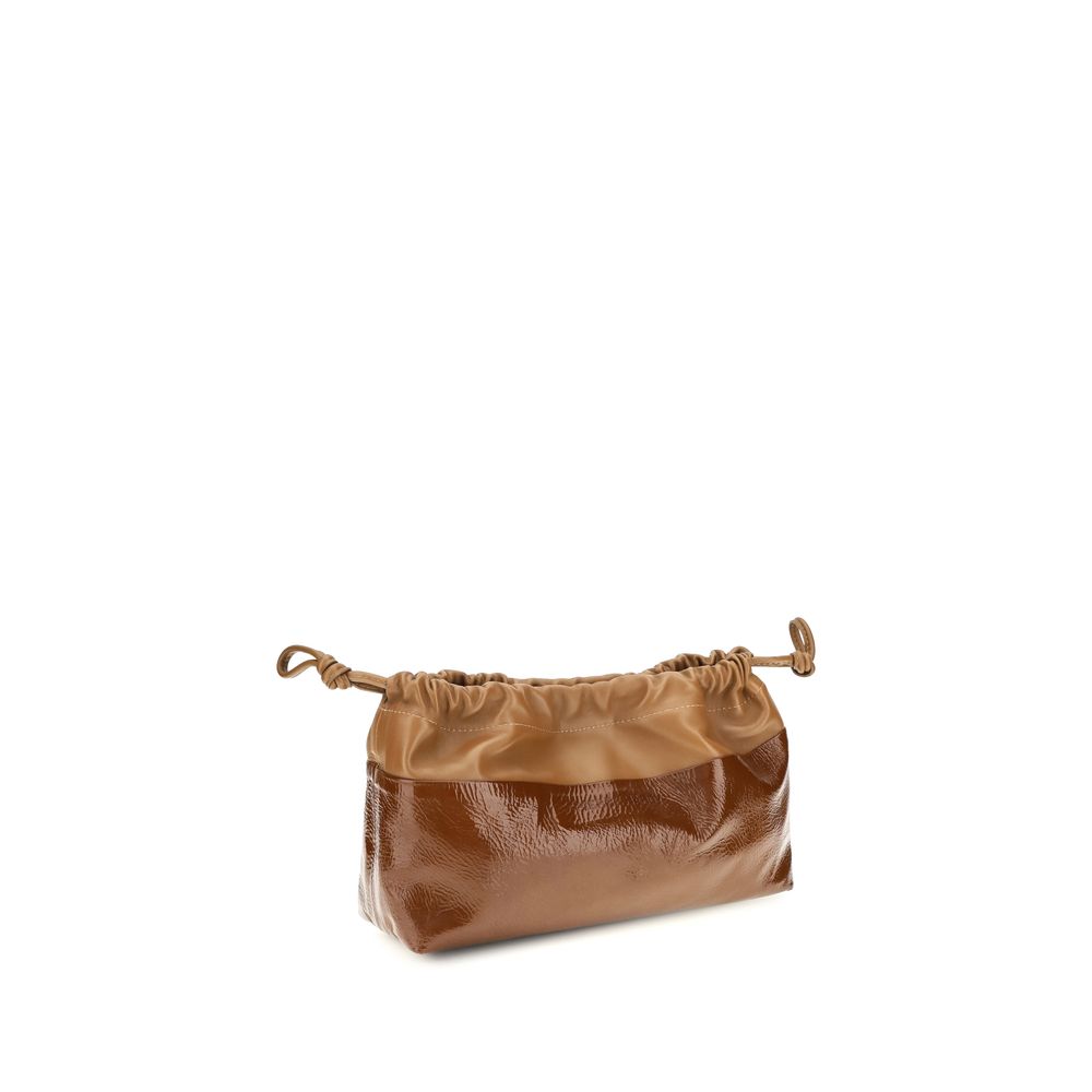 2026 New Arrival Pierre Hardy Bicolor Calf Leather Bos Taurus Shoulder Bag