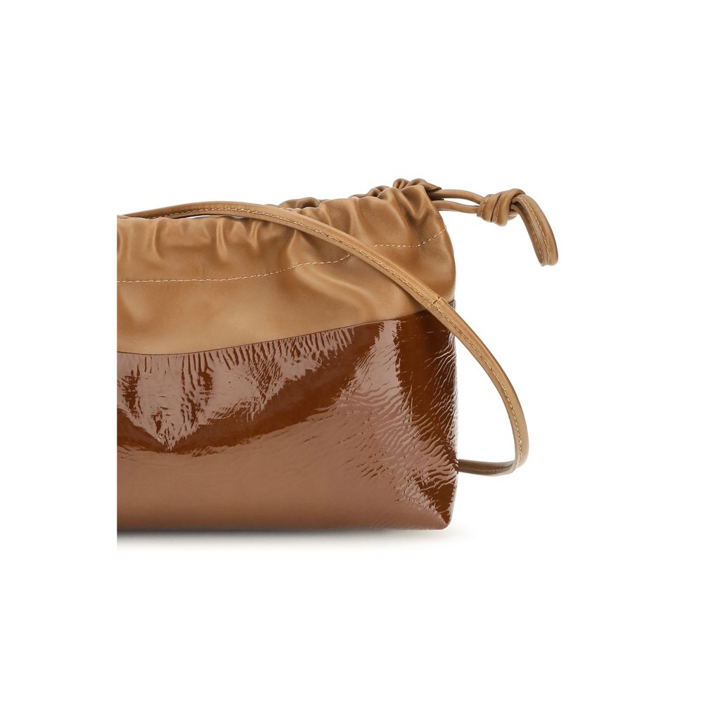 2026 New Arrival Pierre Hardy Bicolor Calf Leather Bos Taurus Shoulder Bag