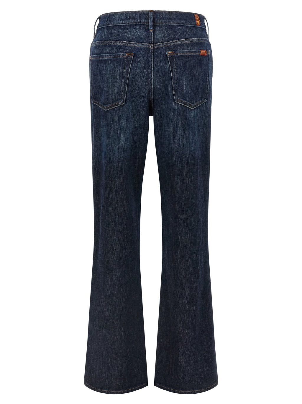 2026 New Arrival 7 For All Mankind Blue Cotton Flared Jeans