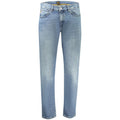 2026 New Arrival Hugo Boss Blue Cotton Men's Regular-Fit Jeans