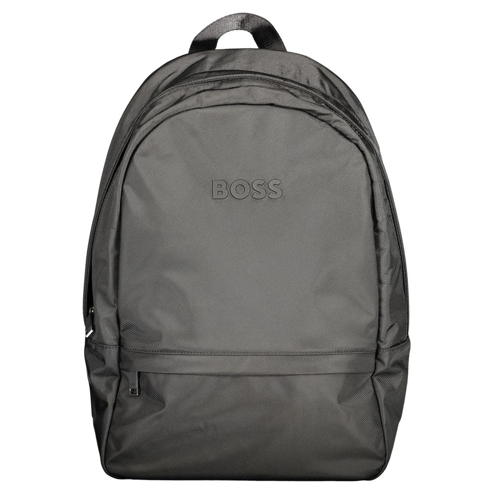 2026 New Arrival Hugo Boss Black Polyester Men's Backpack