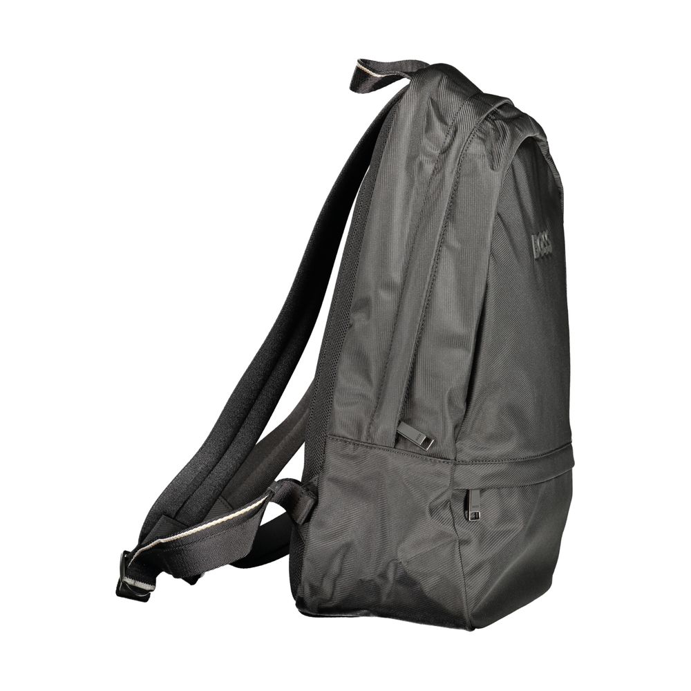 2026 New Arrival Hugo Boss Black Polyester Men's Backpack