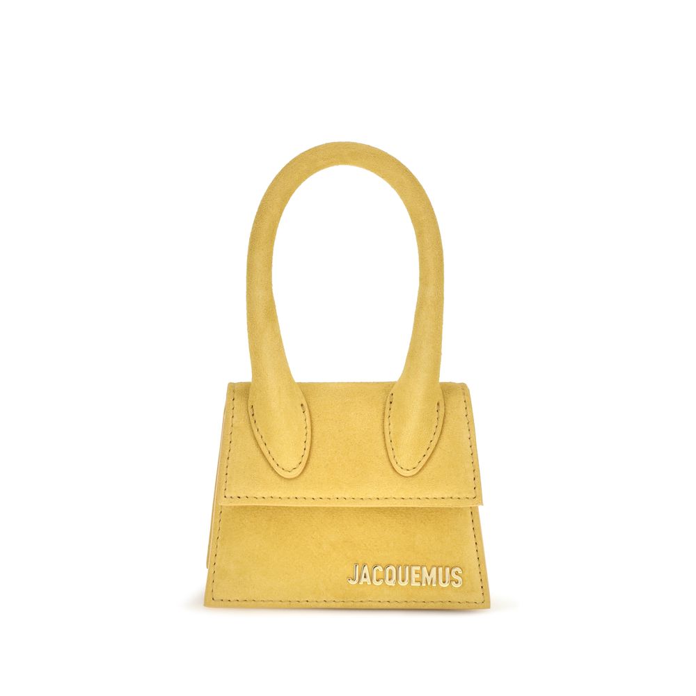 2026 New Arrival Jacquemus Bicolor Calf Leather Bos Taurus Shoulder Bag