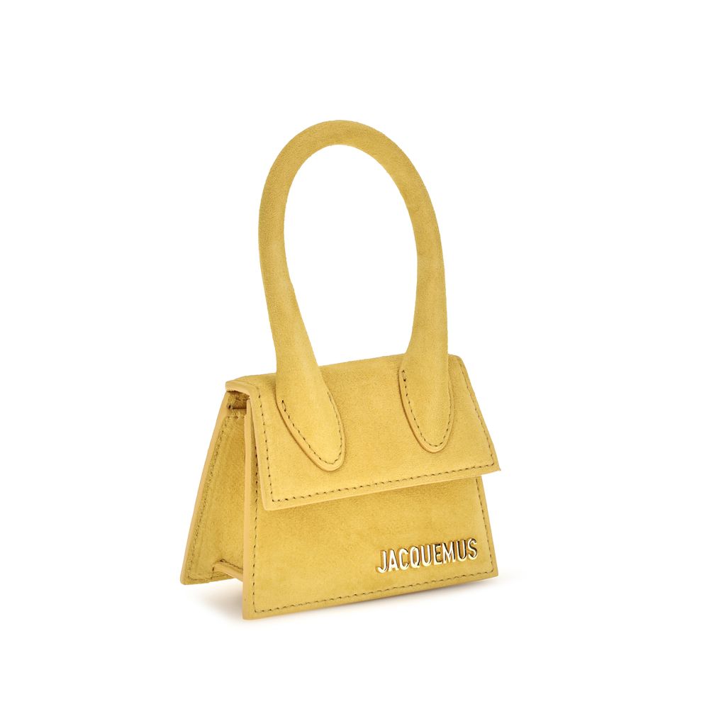 2026 New Arrival Jacquemus Bicolor Calf Leather Bos Taurus Shoulder Bag