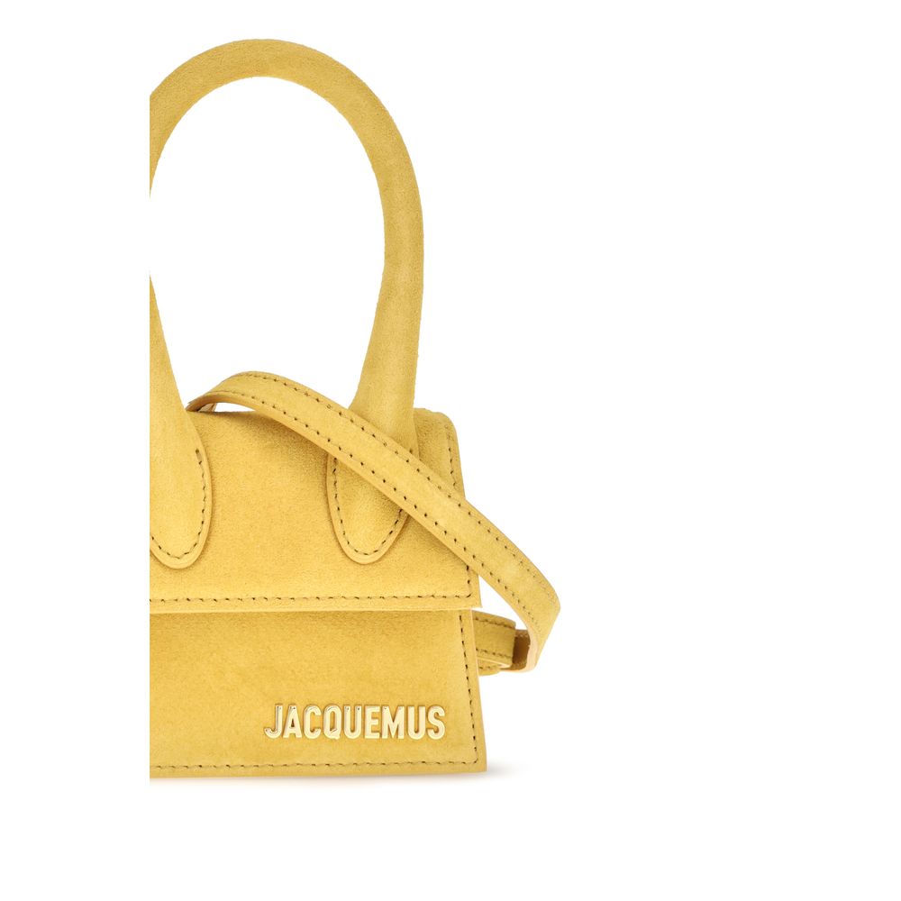 2026 New Arrival Jacquemus Bicolor Calf Leather Bos Taurus Shoulder Bag