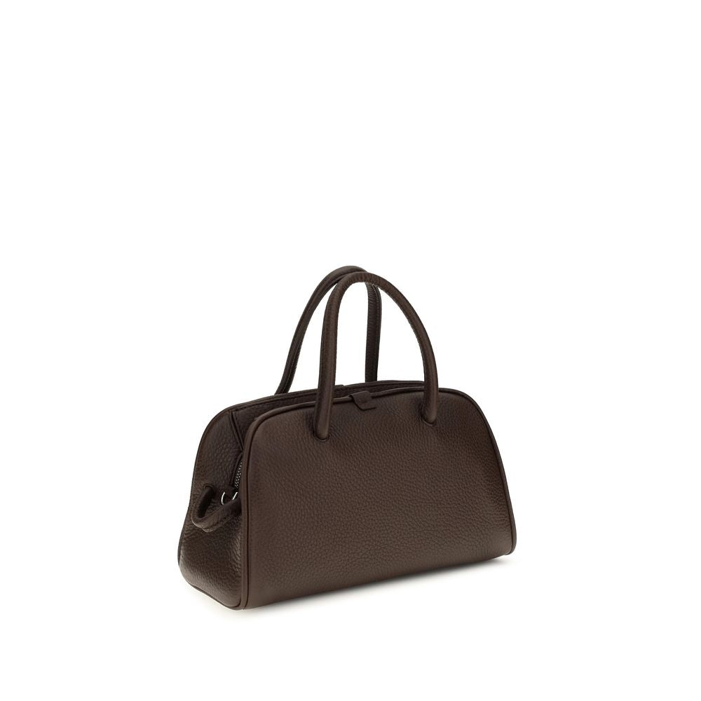 2026 New Arrival Jacquemus Brown Calf Leather Bos Taurus Handbag