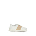 2026 New Arrival Valentino Garavani White Calf Leather Bos Taurus Low Top Sneakers