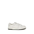 2026 New Arrival Fendi White Calf Leather Bos Taurus Athletic Sneakers