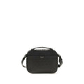 2026 New Arrival Ferragamo Black Calf Leather Bos Taurus Shoulder Bag
