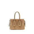 2026 New Arrival Marc Jacobs Brown Calf Leather Bos Taurus Shoulder Bag