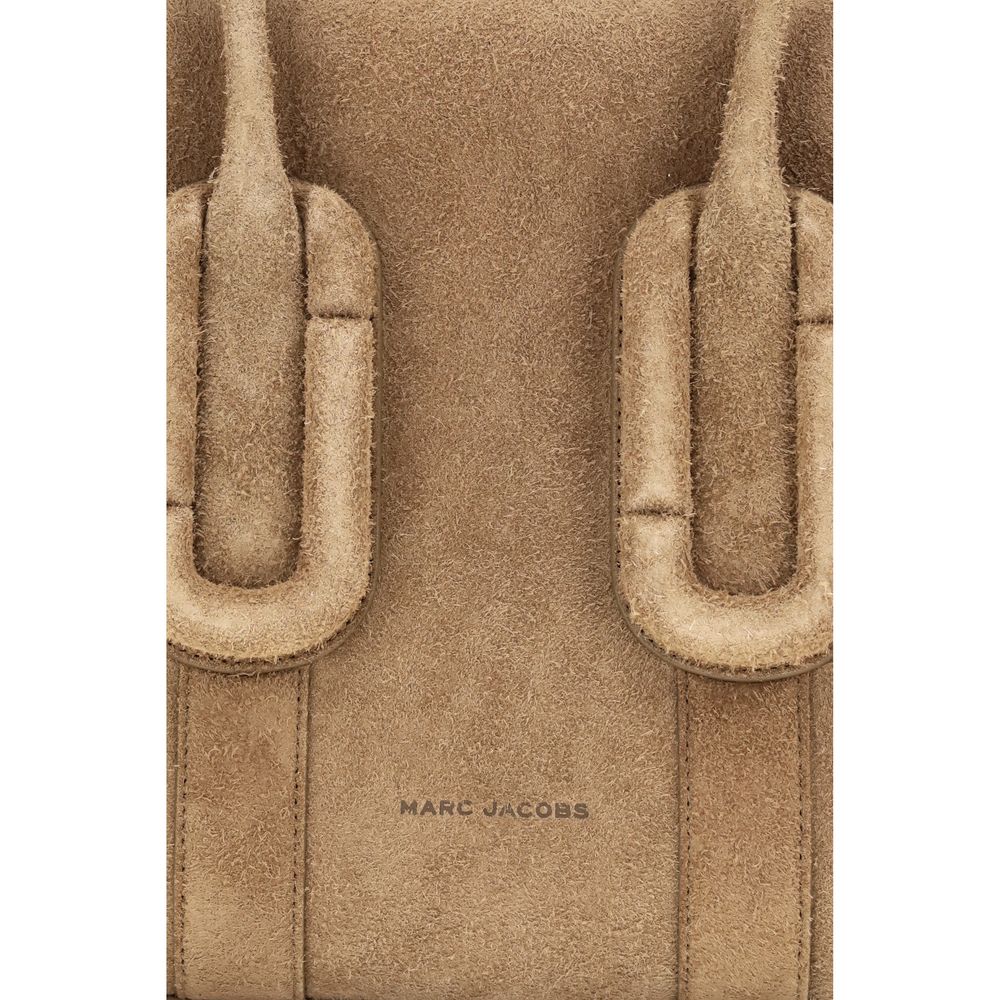 2026 New Arrival Marc Jacobs Brown Calf Leather Bos Taurus Shoulder Bag