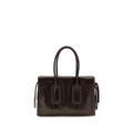 2026 New Arrival Marc Jacobs Brown Calf Leather Bos Taurus Shoulder Bag