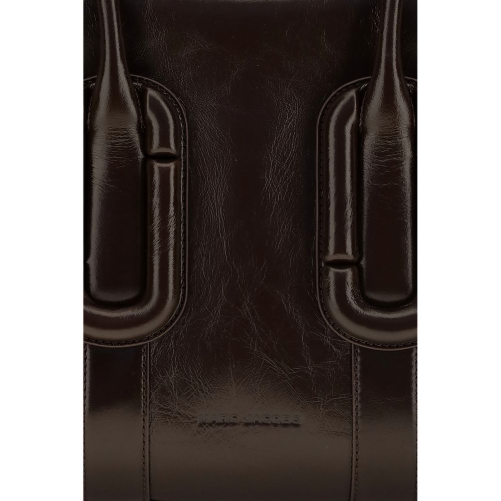 2026 New Arrival Marc Jacobs Brown Calf Leather Bos Taurus Shoulder Bag