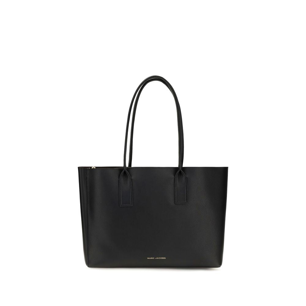2026 New Arrival Marc Jacobs Black Calf Leather Bos Taurus Shoulder Bag