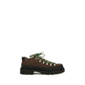 2026 New Arrival Dsquared² Brown Calf Leather Bos Taurus Lace-Up Boots