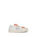 2026 New Arrival Off-White White Calf Leather Bos Taurus Low Top Sneakers