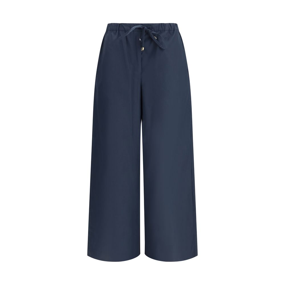 2026 New Arrival 'S Max Mara Blue Cotton Casual Pants