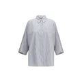 2026 New Arrival 'S Max Mara Blue Cotton Shirt