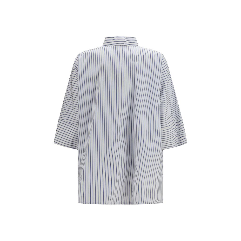 2026 New Arrival 'S Max Mara Blue Cotton Shirt