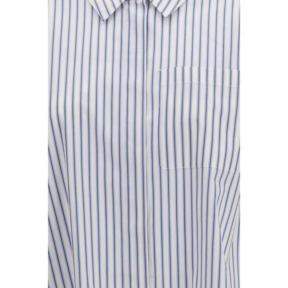 2026 New Arrival 'S Max Mara Blue Cotton Shirt