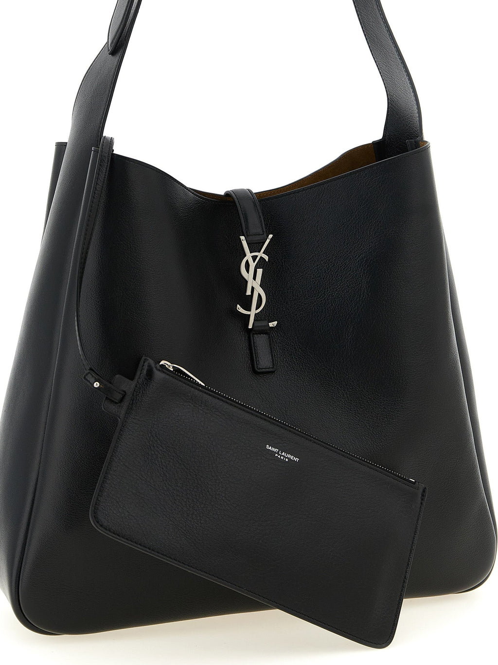 2026 New Arrival Saint Laurent Black Calfskin Shoulder Bag