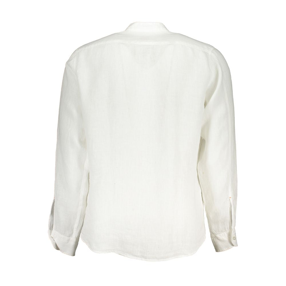 2026 New Arrival Hugo Boss White Linen Men's Shirt